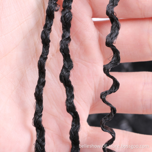 Zizi Braiding hair Micro Zizi Ombre Blonde Purple Blue Grey colors Synthetic Box Braids hair micro Zizi Crochet Braids Hair